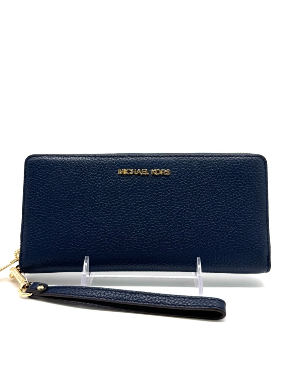 Michael Kors Large Continental Wallet Navy Blue